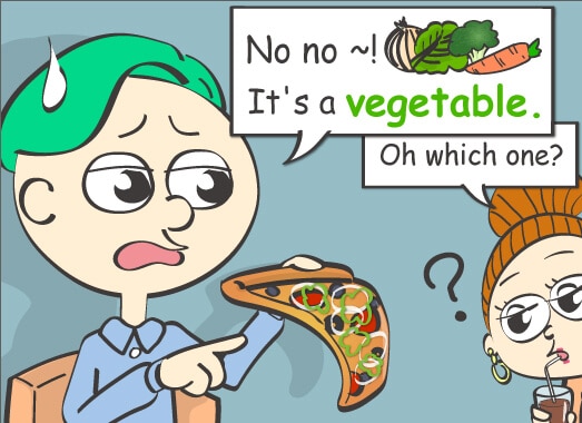 No no ~! It's a vegetable.
