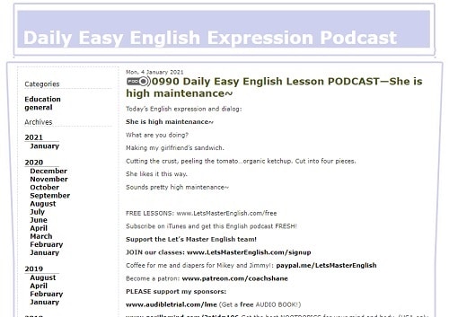 Daily Easy English Expressions