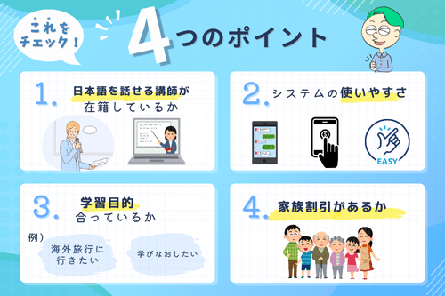 シニア向け!オンライン英会話スクールの選び方
