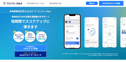 SantaアルクTOEIC対策