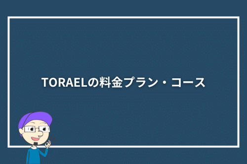 TORAELの料金プラン・コース