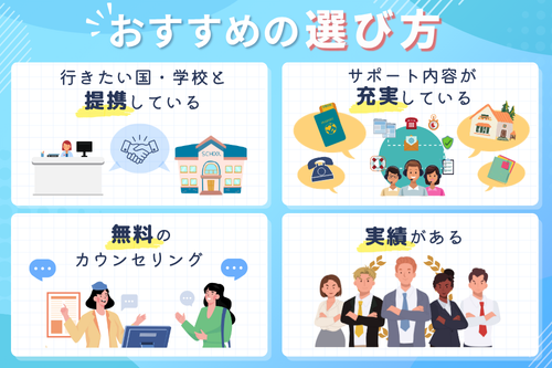 後悔しない！留学エージェントのおすすめの選び方
